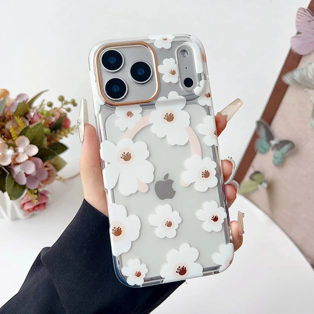 Orange Daisy Bloom Case