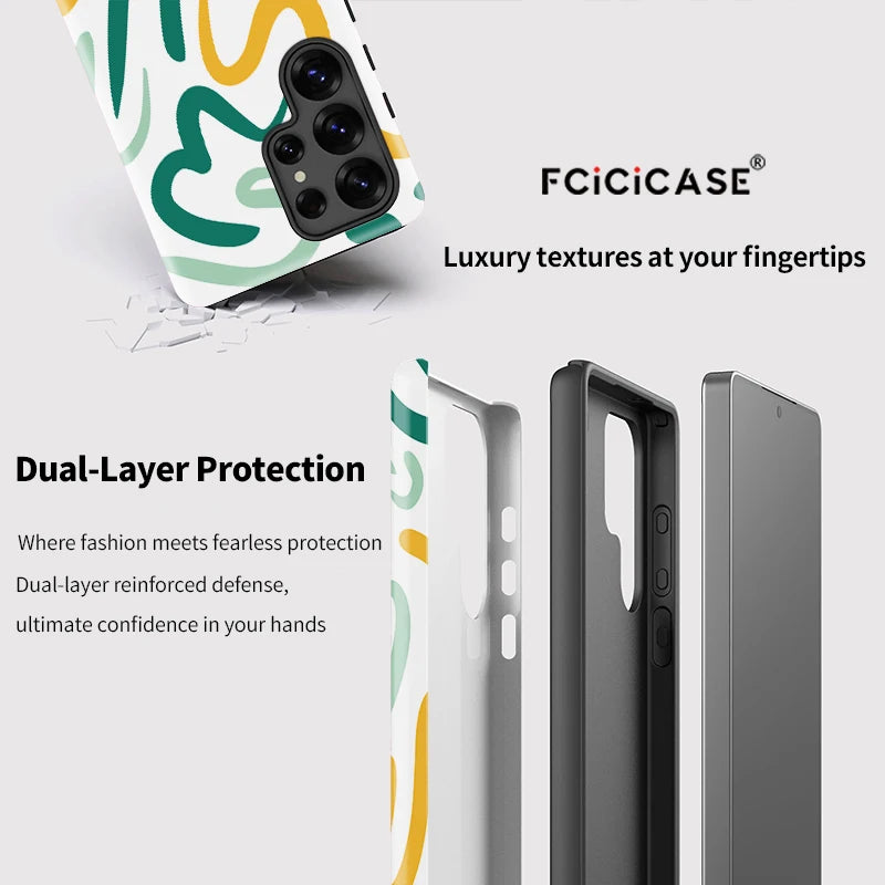 Samsung Galaxy Modern Line Art Case