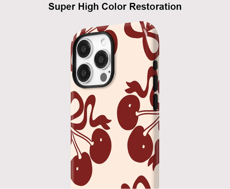 IPHONE Cherry Minimal Case