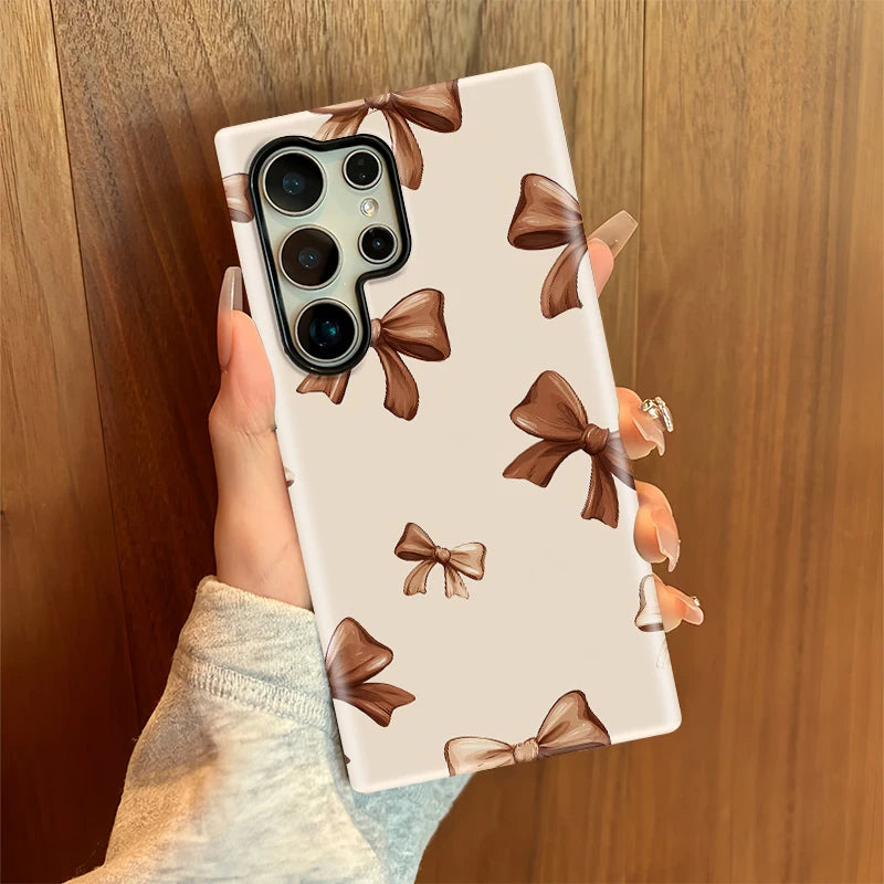 Samsung Galaxy Ribbon Charm Aesthetic Case