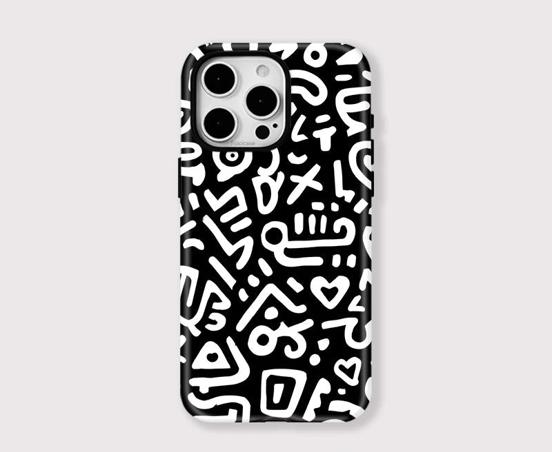 IPHONE Abstract Memphis Art Case