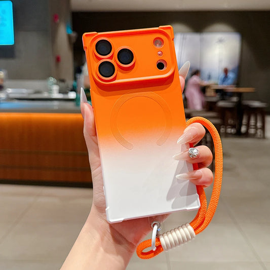 Sunset Strap Utility Case for IPhone 13 14 15 16 17 Pro Max Plus