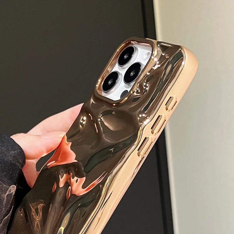 Liquid Gold Mirror Case