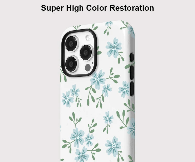 IPHONE Mint Floral Whisper Case