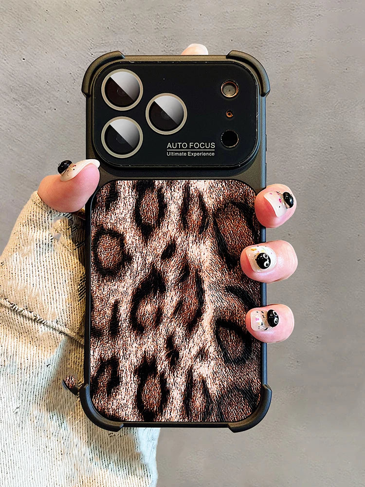 Dual Leopard Contrast Case