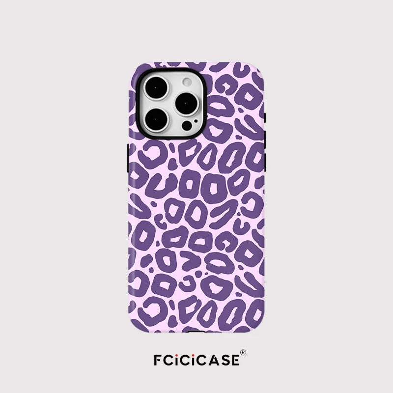 IPHONE Lavender Leopard Dream Case