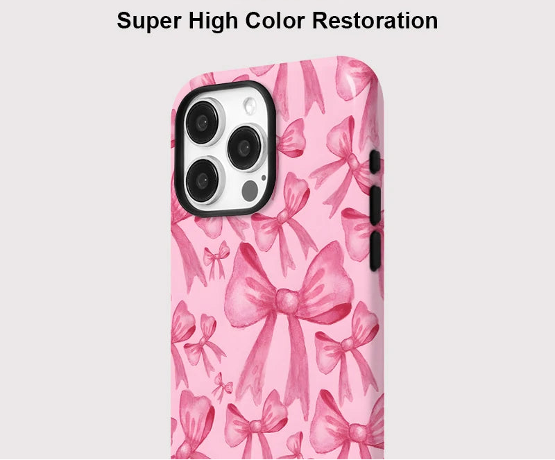 IPHONE Pink Floral Overlay Case