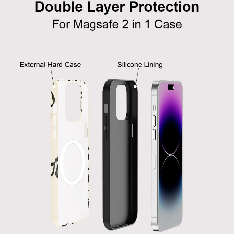 iPhone Ink Motion Case - Magnetic Cover