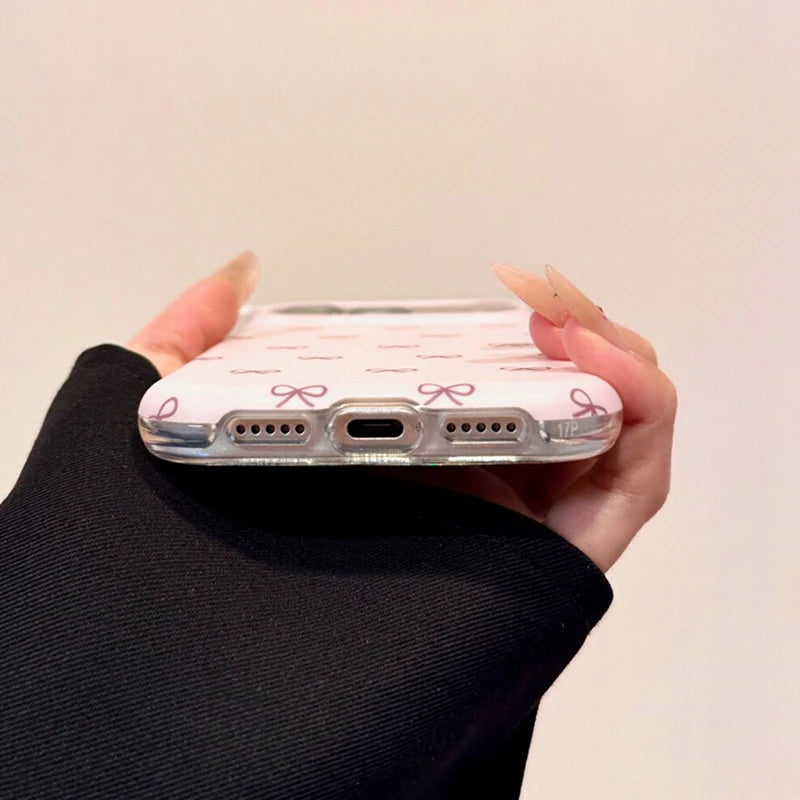 Soft Bow Aesthetic Case