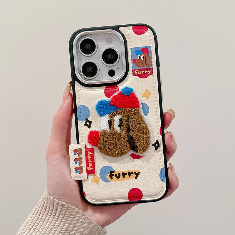 Retro Bear Twins Case