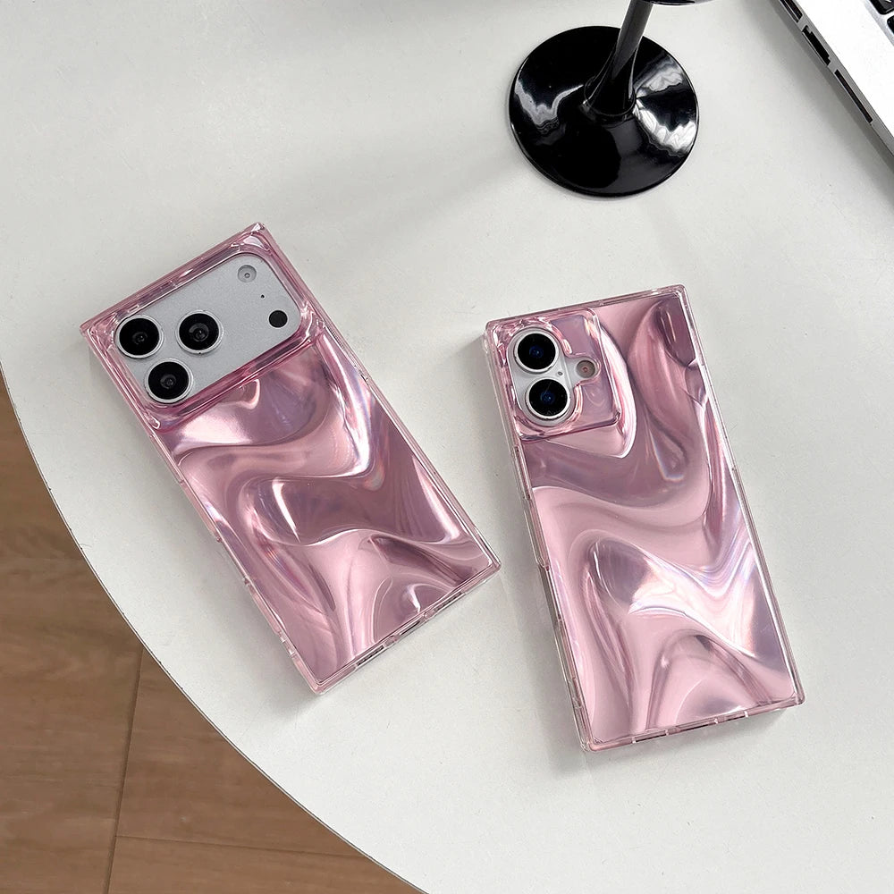 Rose Chrome Mirror Case