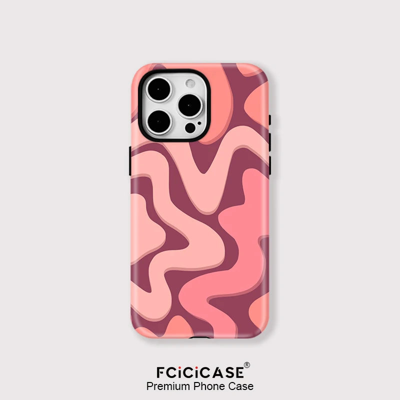 IPHONE Pink Abstract Muse Case