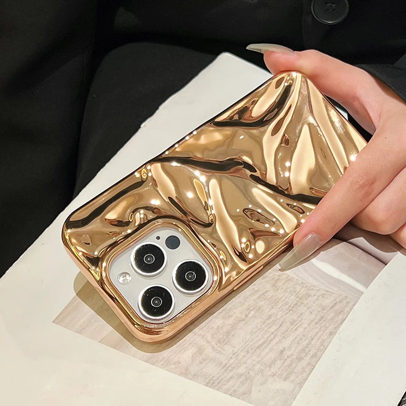 Liquid Gold Mirror Case