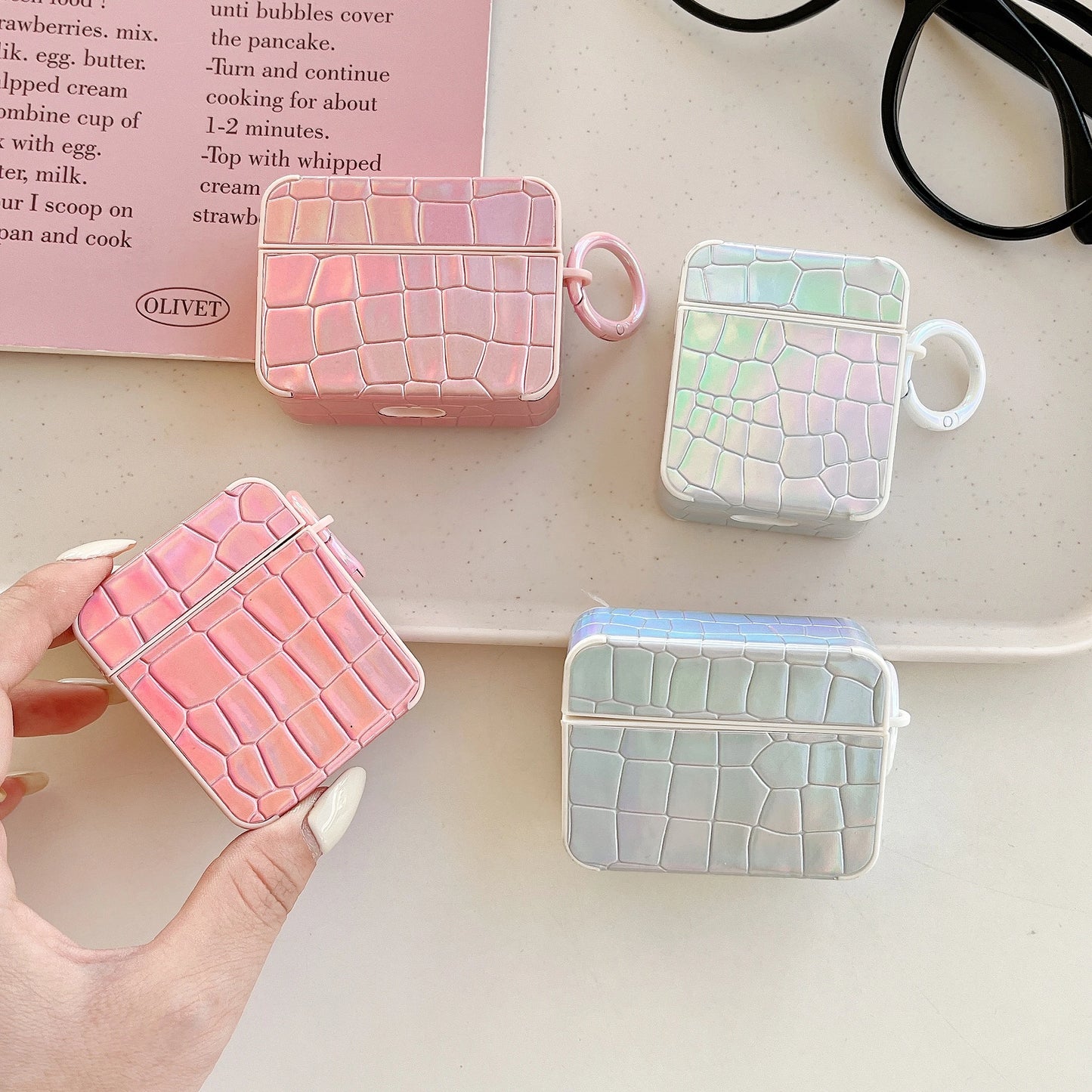 Croc Texture AirPods Case