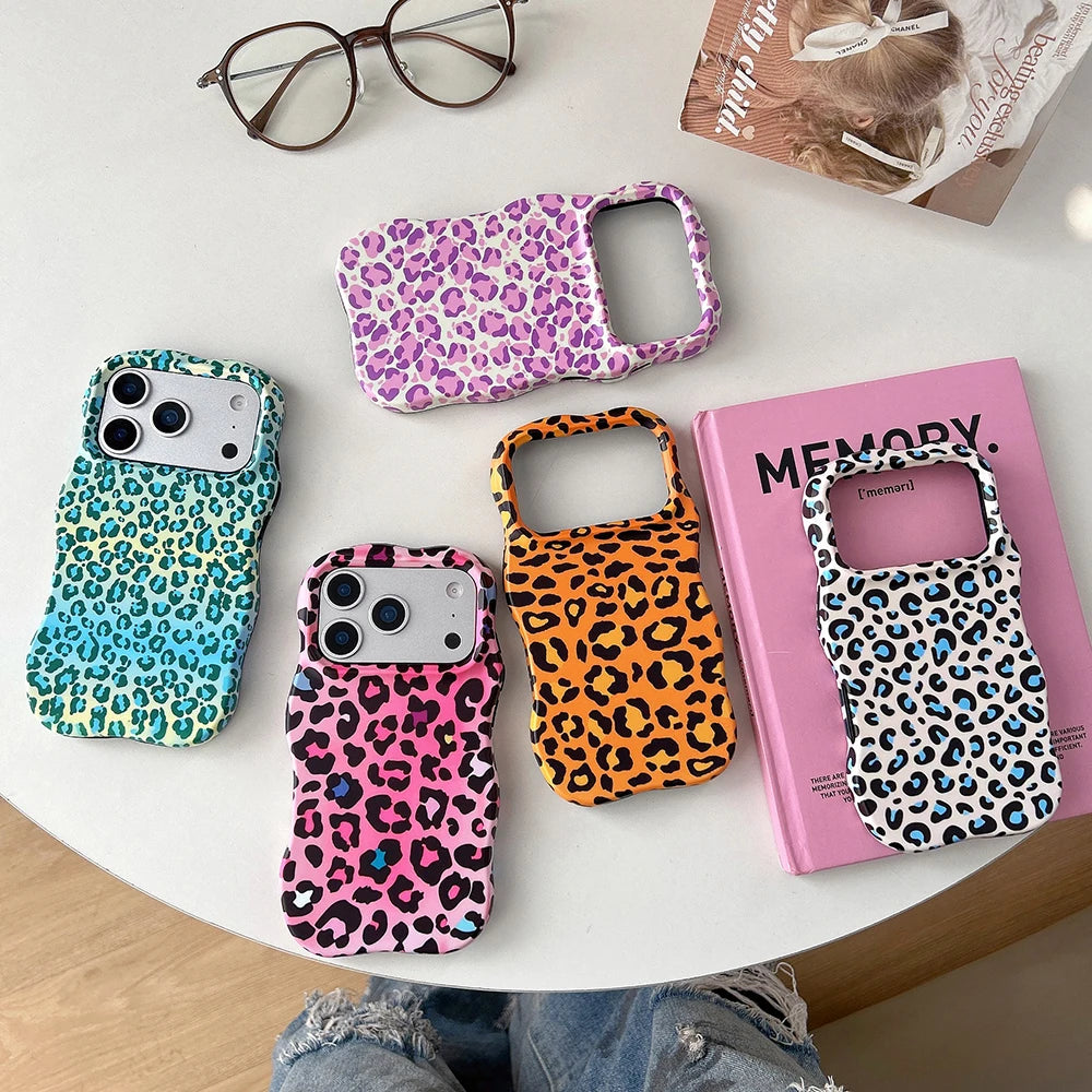 Gradient Leopard Phone Case for IPhone