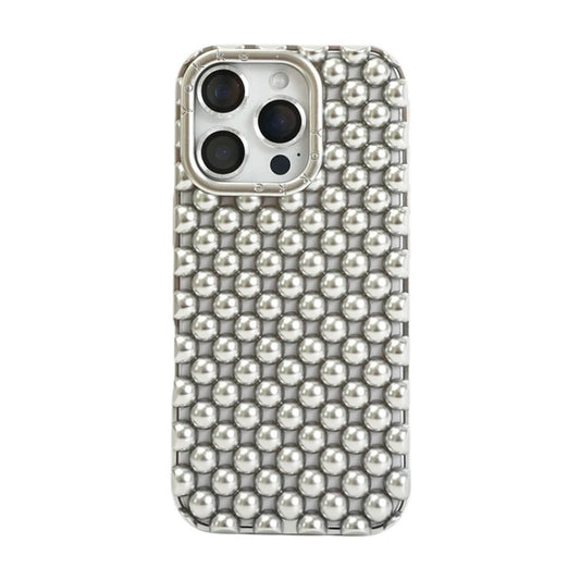 Matte Silver Hollow Case For iPhone 13 14 15 16 17 Pro Max 17 Air