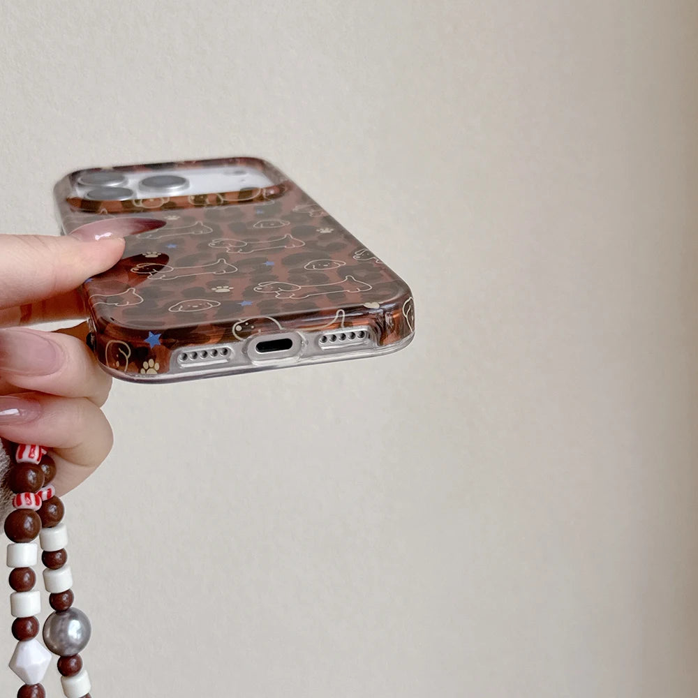 Leopard Luxe Strap Case
