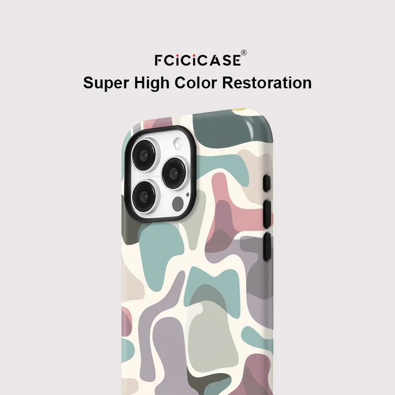 IPHONE Soft Camo Pastel Case