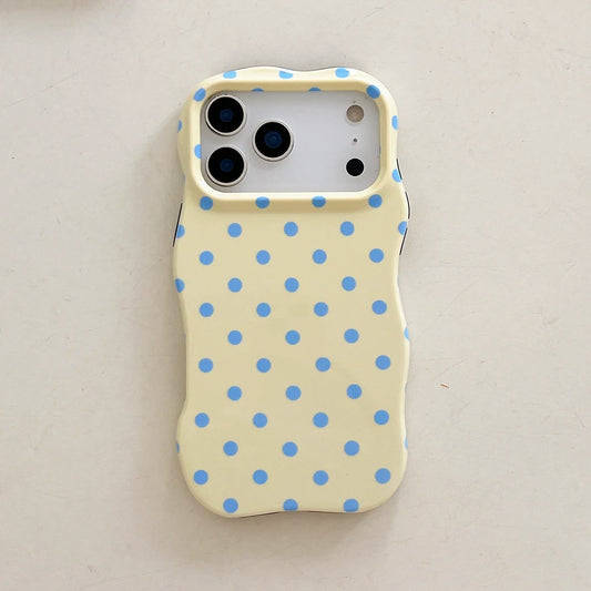 Mini Pouch Polka Case for iPhone 17promax 17pro 17 13 14 15 16 pro max