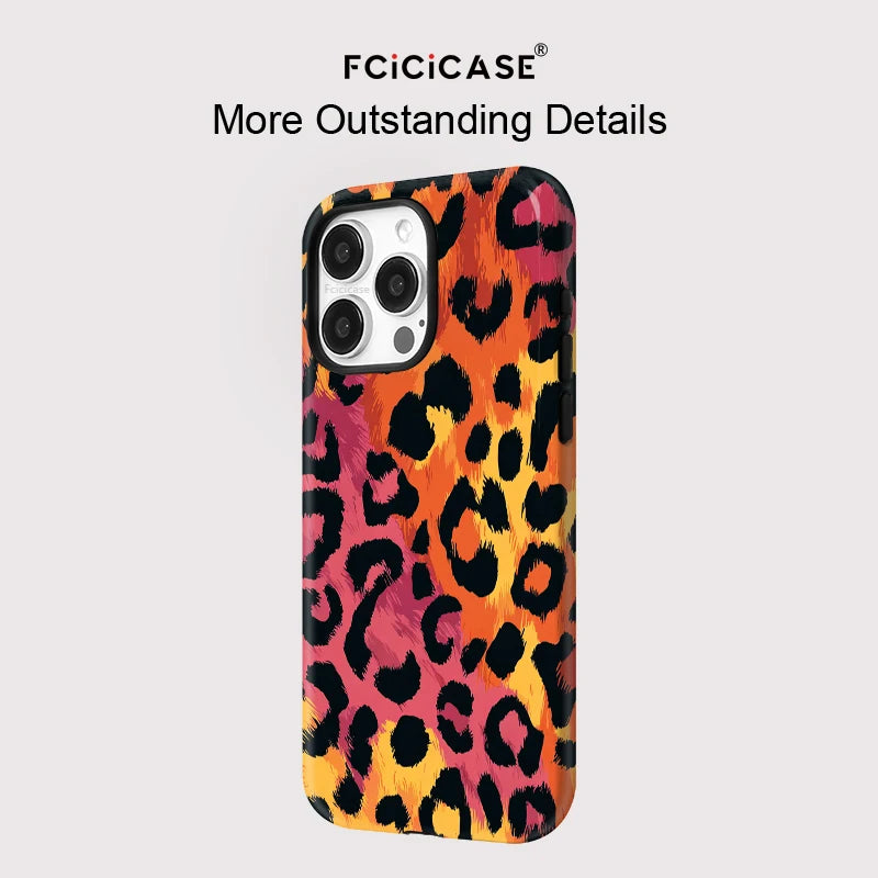 IPHONE Neon Leopard Energy Case