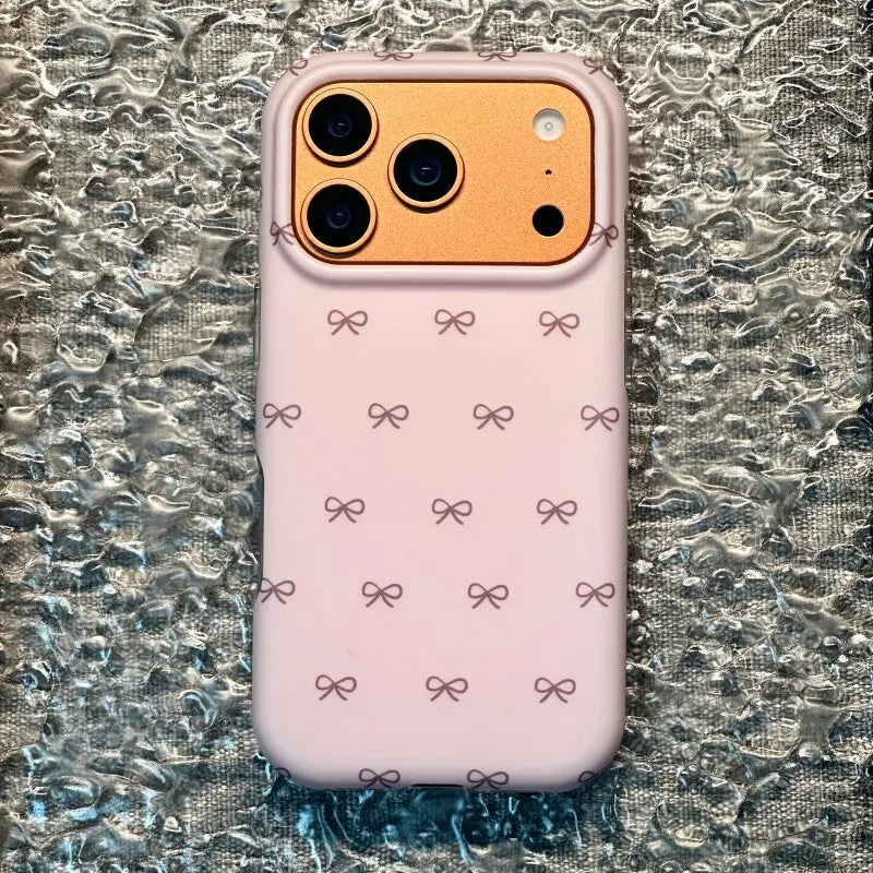 Soft Bow Aesthetic Case