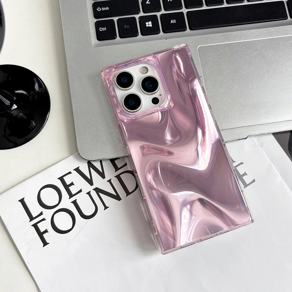 Rose Chrome Mirror Case