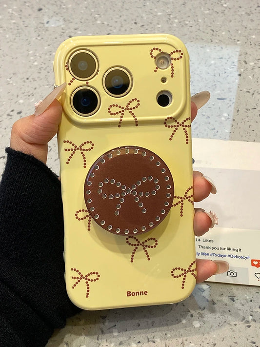 Lemon Bow Aesthetic Case