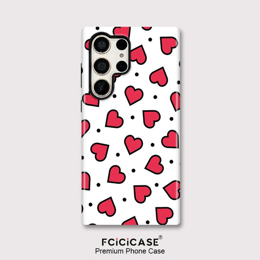 Samsung Galaxy Love Heart Statement Case