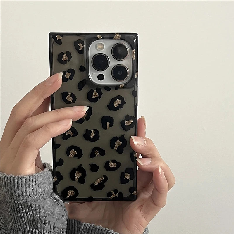 Classic Leopard Neutral Case For iPhone 17 16 Pro Max 15 13 14
