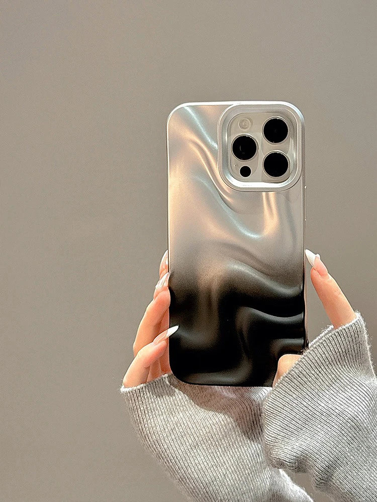 Glossy Pearl Wave Case