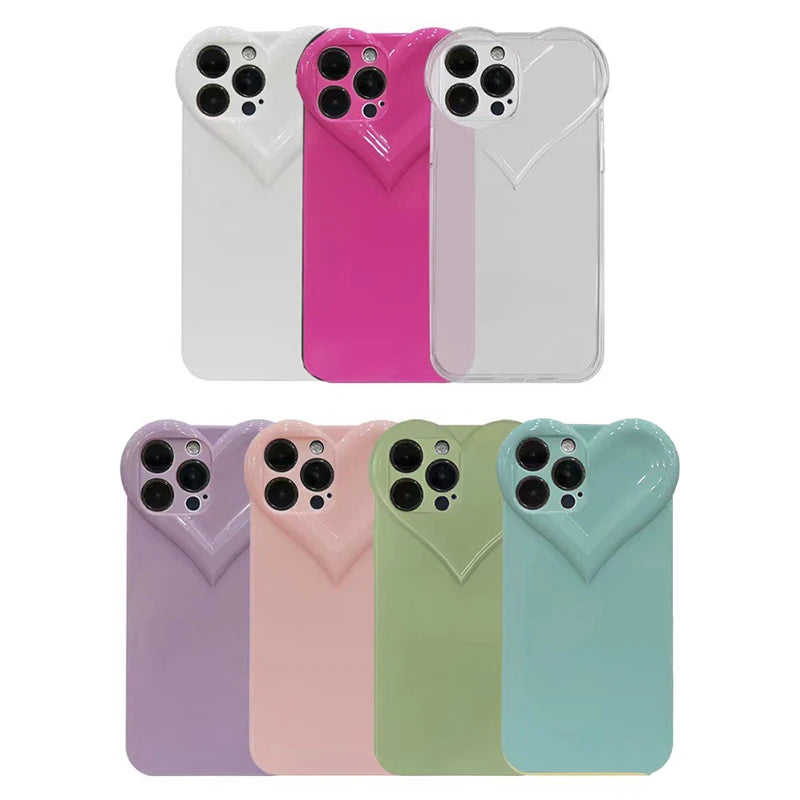 Pastel Heart Duo Case