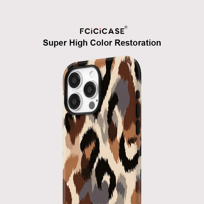 IPHONE Earth Leopard Vintage Case
