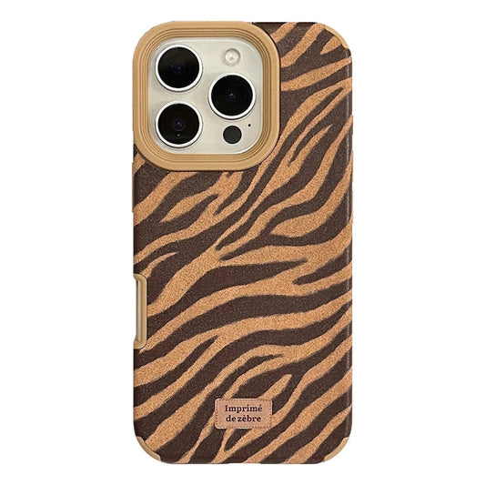 Luxury Zebra Case for IPhone 16 15 14 13 Pro Max