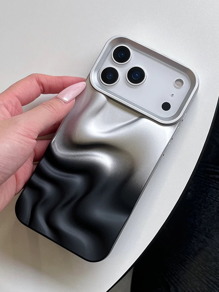 Glossy Pearl Wave Case