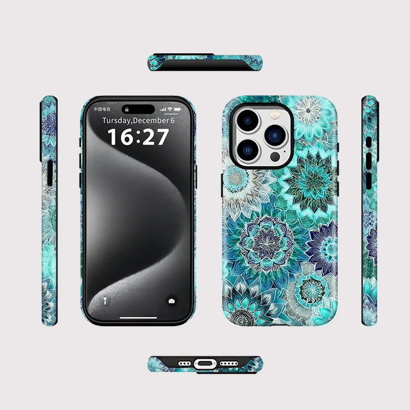 IPHONE Mandala Ocean Energy Case