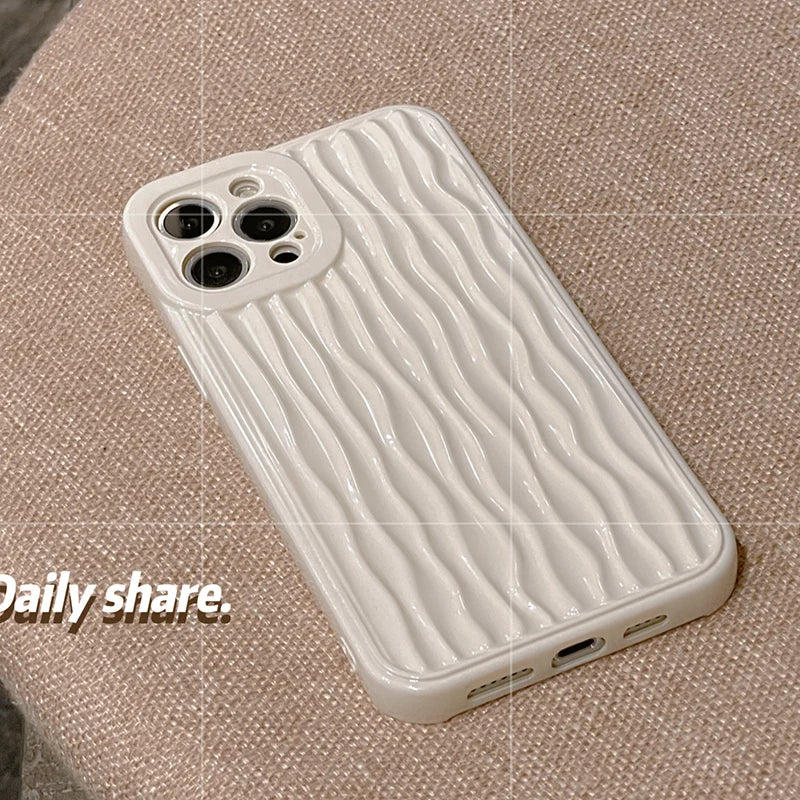 Soft Ribbed Neutral Case