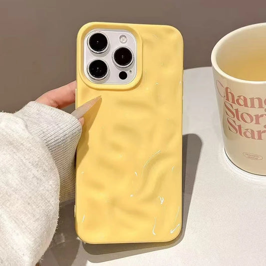 Butter Yellow Soft Case For iPhone 17 Air 16 15 Plus 14 13 12 11 Pro Max