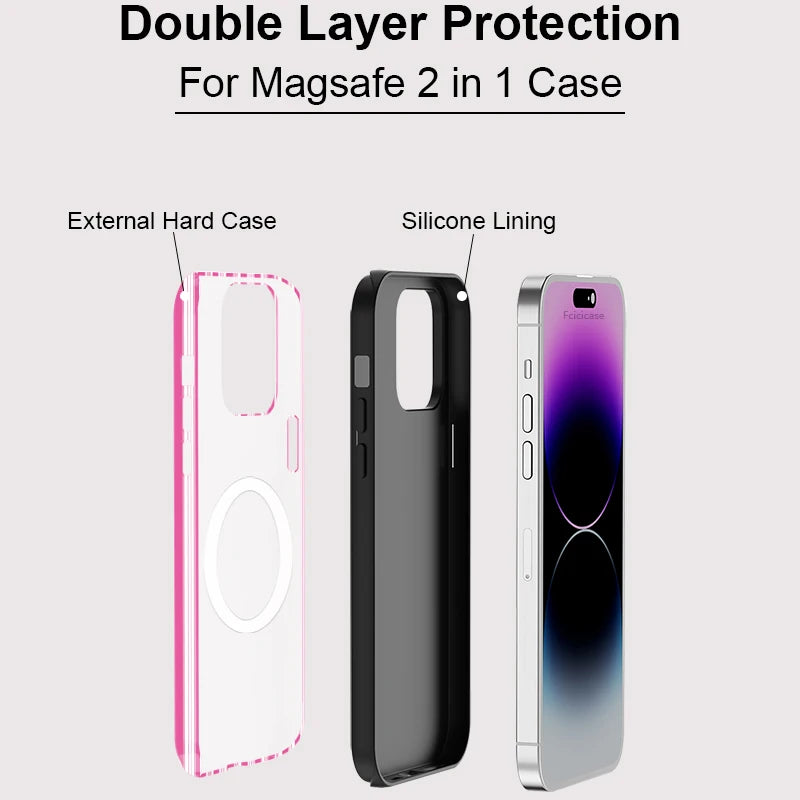 IPHONE Pink Stripe Aura Case