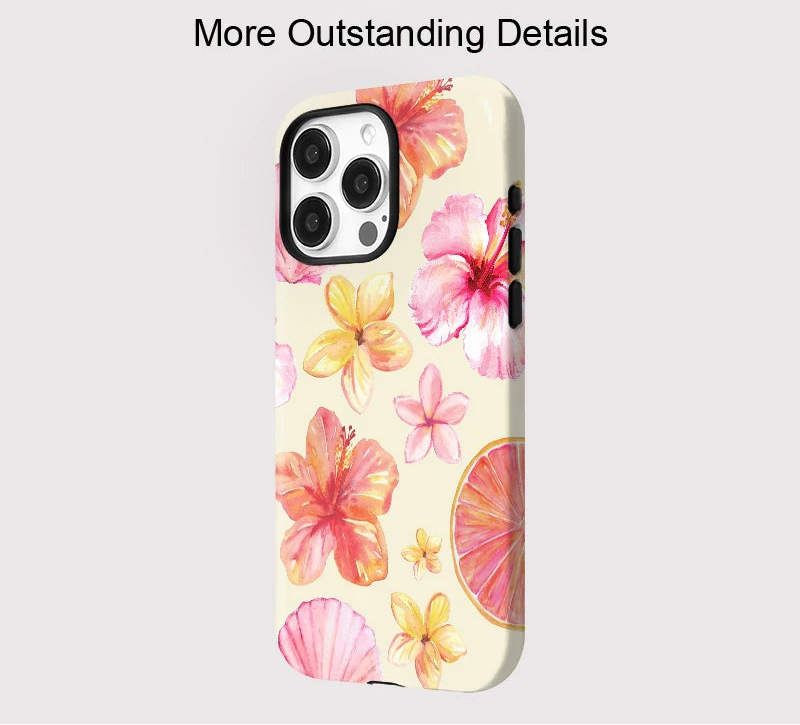 iPhone 17 Sunset Bloom Case - Magnetic Cover