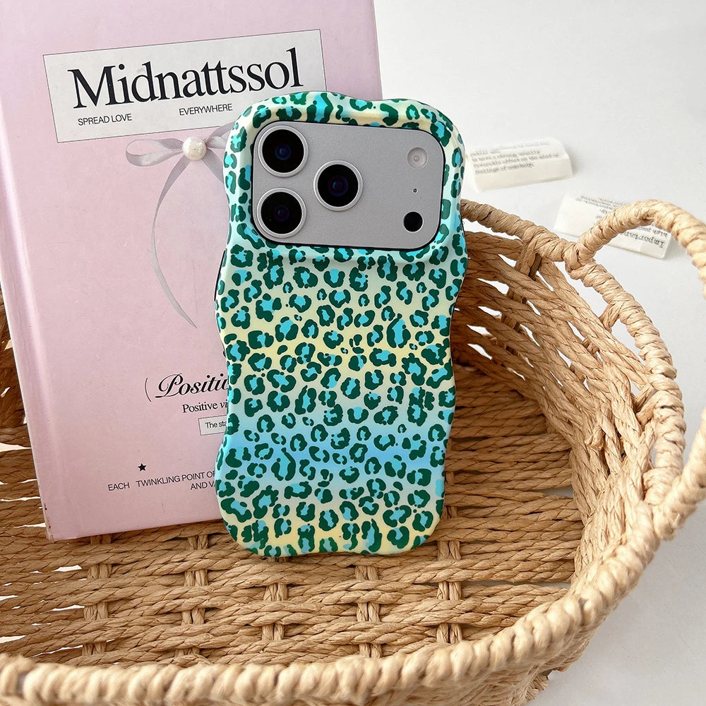 Gradient Leopard Phone Case for IPhone