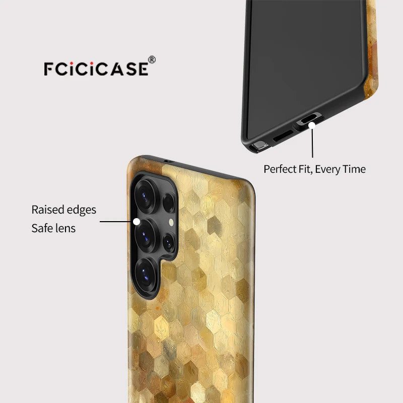 Samsung Galaxy Golden Glow Mosaic Case