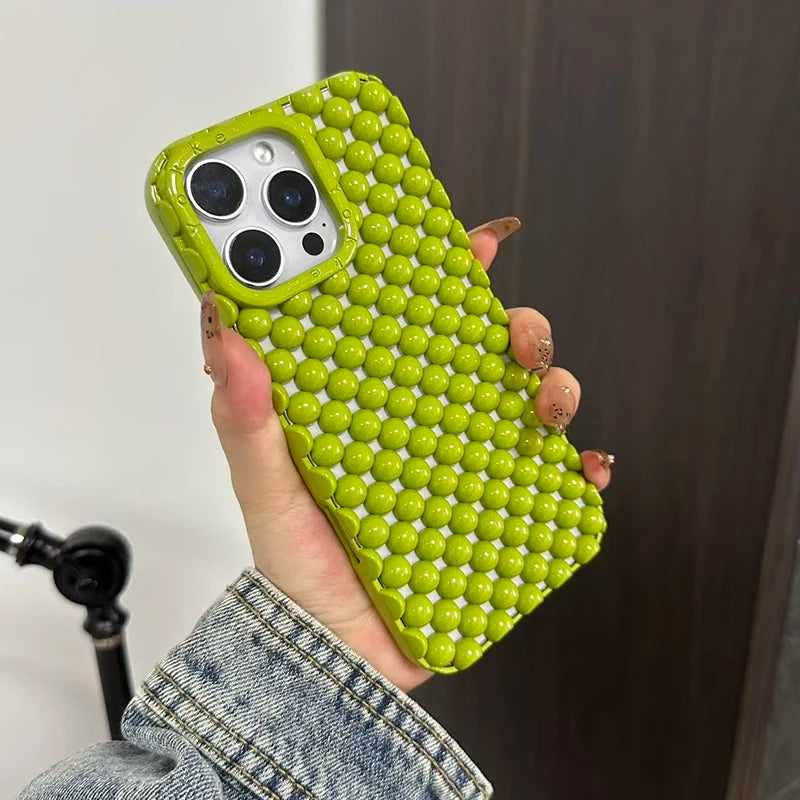 Neon Bubble Texture Case