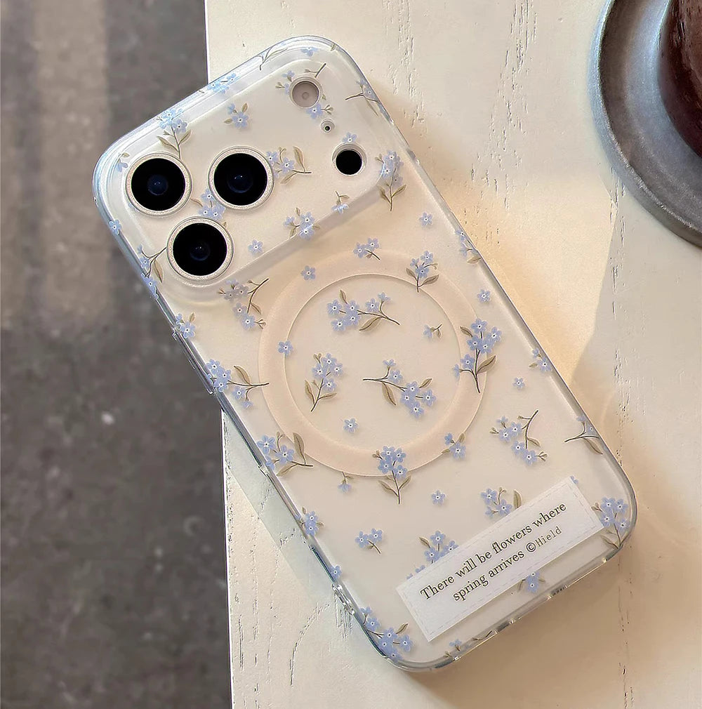 Blue Toile MagSafe Case
