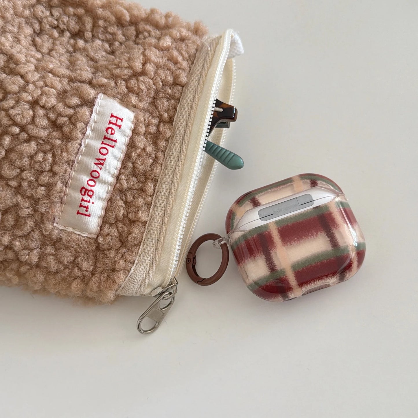 Classic Plaid AirPods Case
