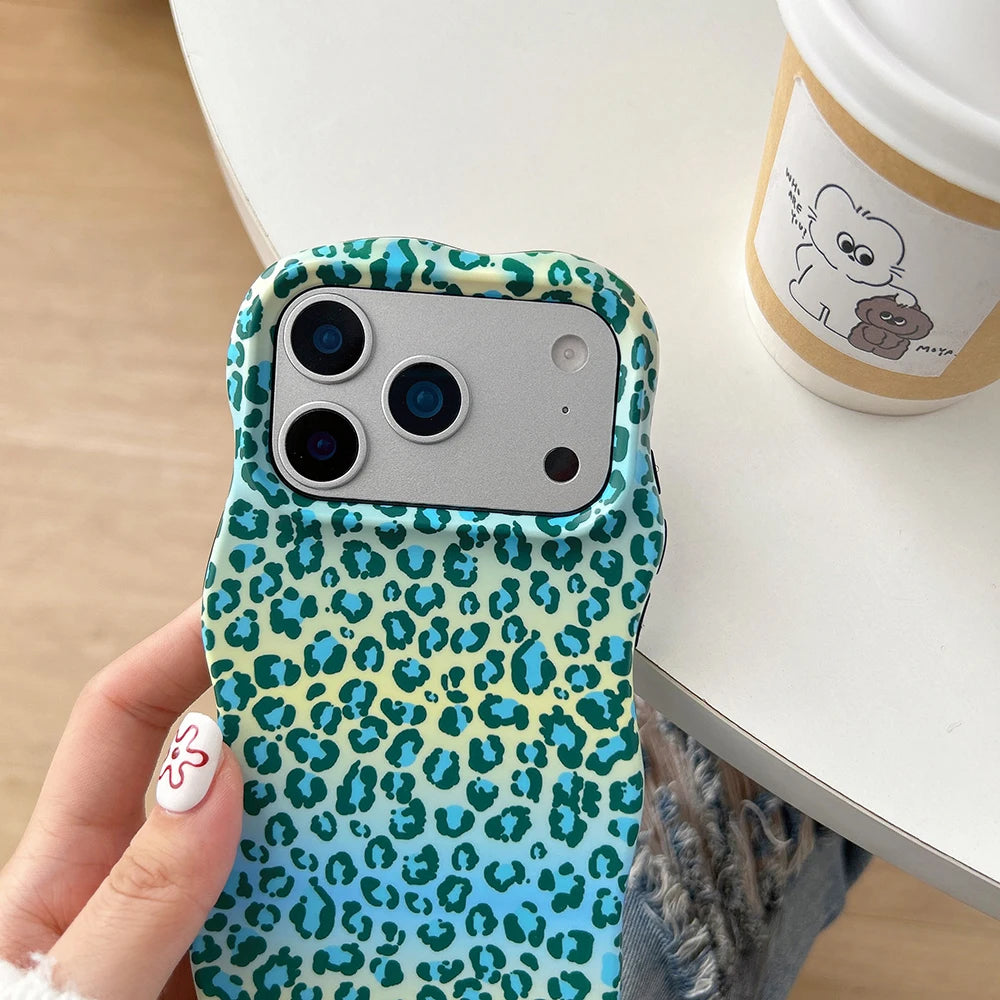 Gradient Leopard Phone Case for IPhone