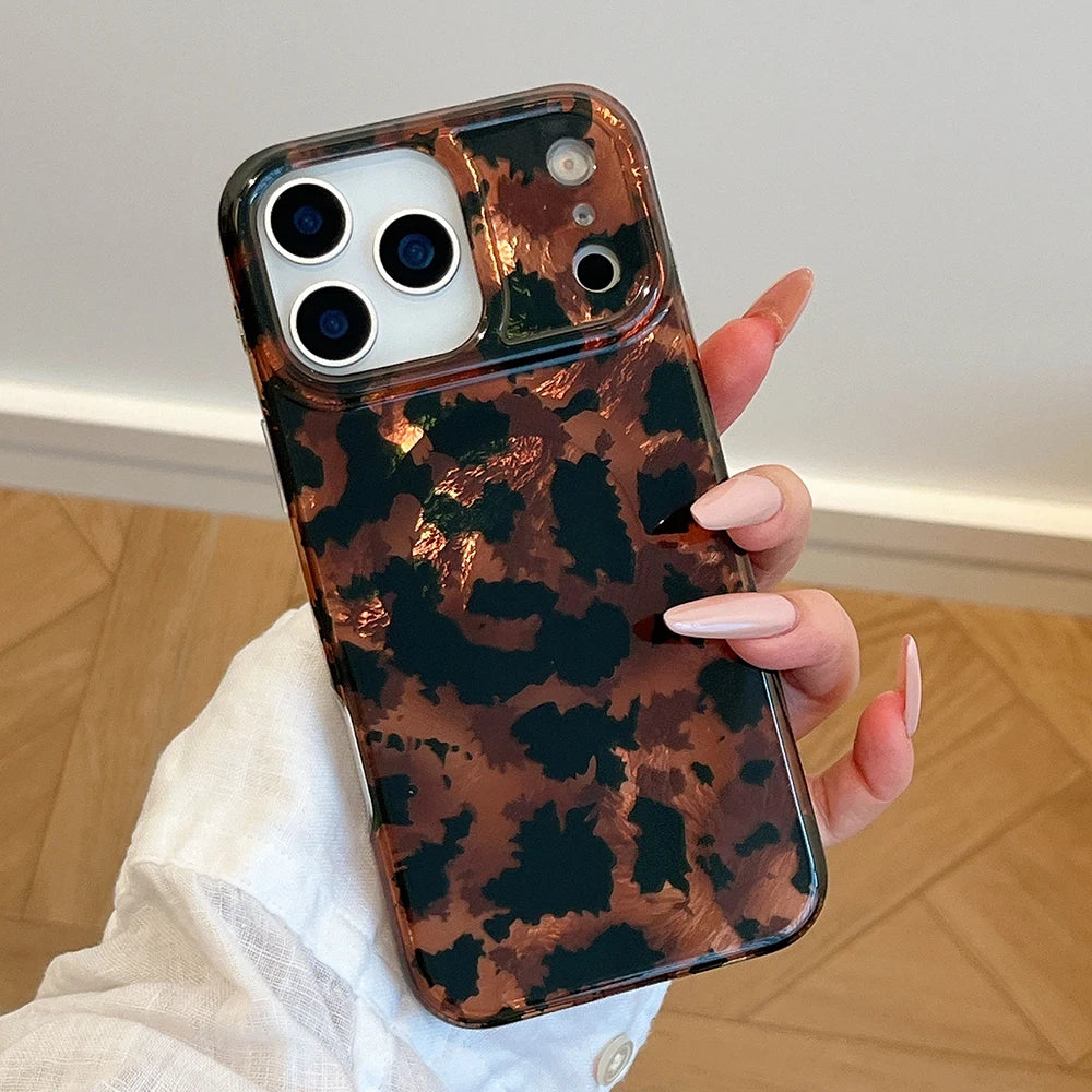 Wild Cocoa Leopard Case