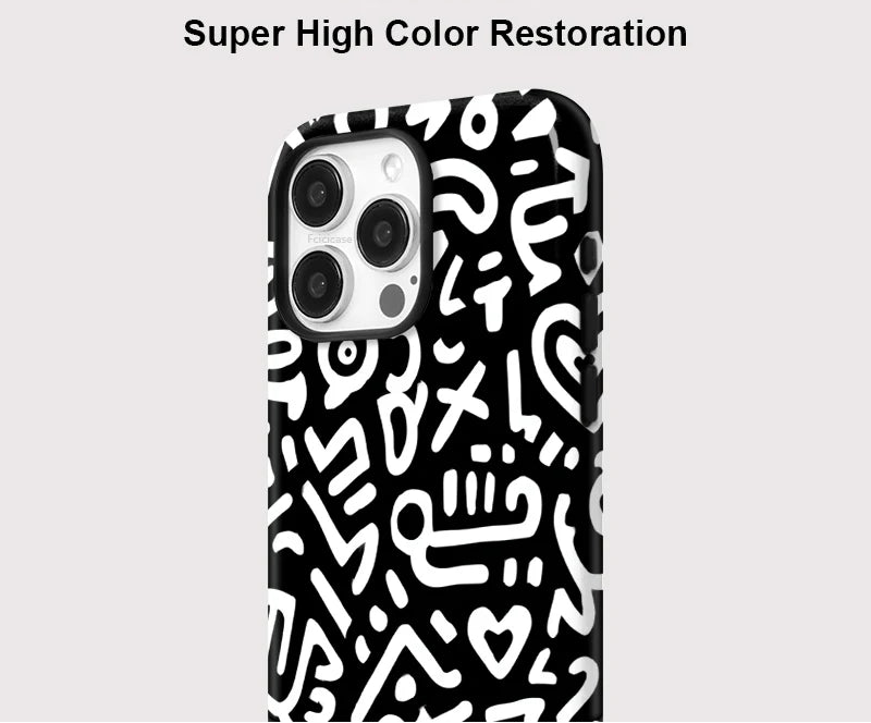 IPHONE Abstract Memphis Art Case