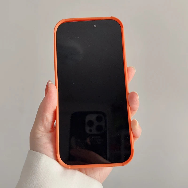 Soft Silicone Orange Case