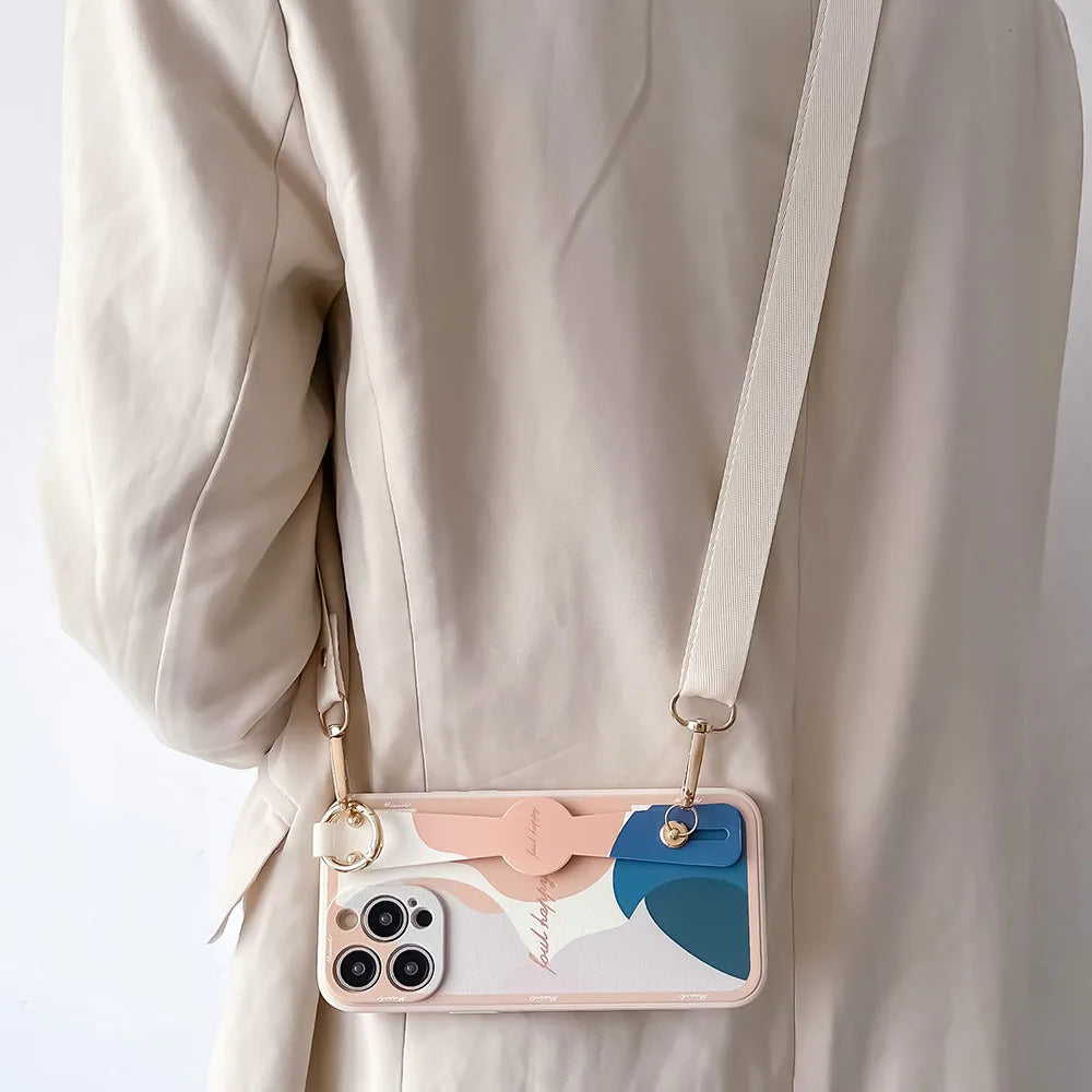 Crossbody Lanyard Case For Samsung