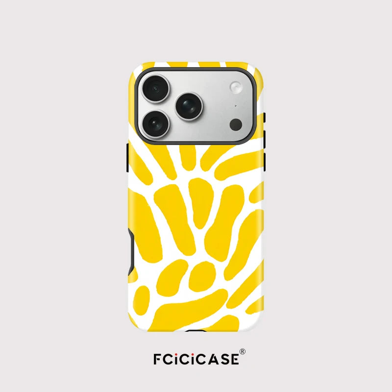 IPHONE Solar Abstract Art Case